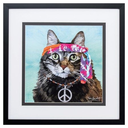 PROPAC IMAGES Propac Images 3458 Hippie Cat Wall Art 3458